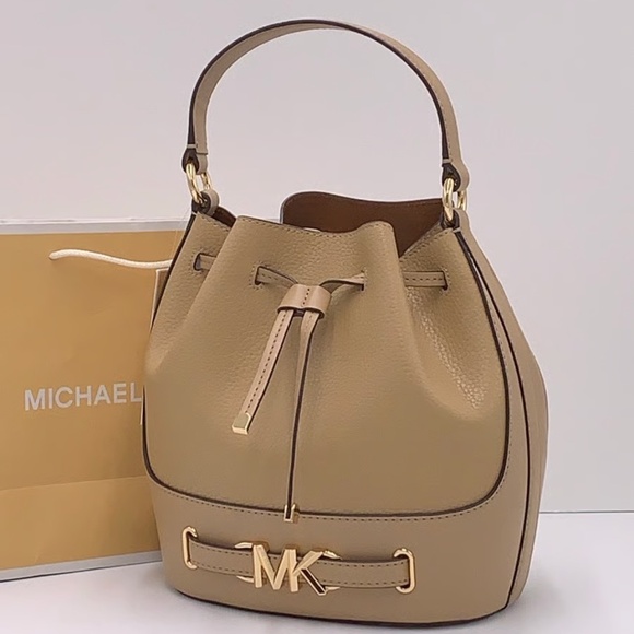 Michael Kors Reed Md Bucket Crossbody Shoulder Bag NWT - Picture 2 of 6